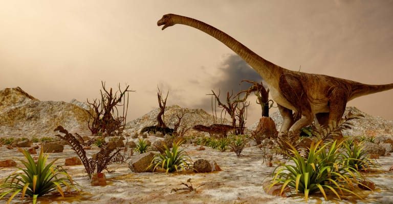 Descubren una extinción masiva previa a los dinosaurios, que permitió su  existencia