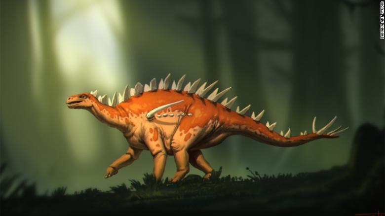 Descubren el fósil de un estegosaurio de 168 millones de años en China Descubren el fósil de un estegosaurio de 168 millones de años en China