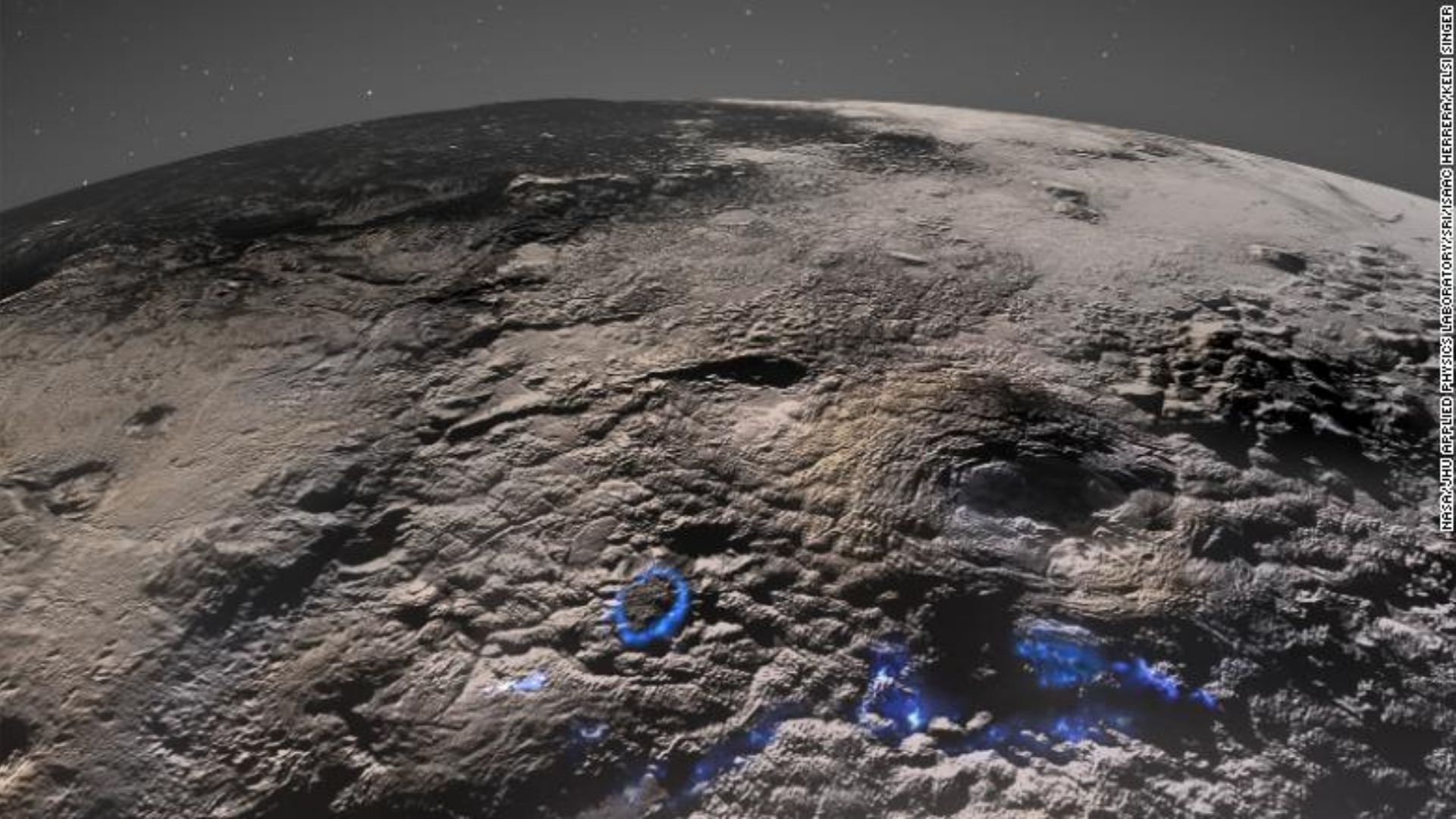 Plutón posee volcanes de hielo únicos que podrían ser un indicador de vida